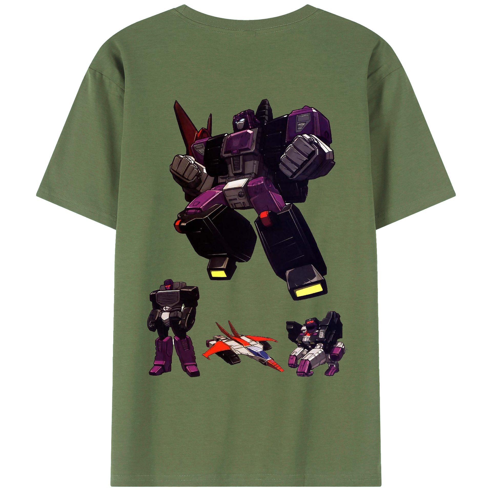 （画像用）  綿100％ メンズ半袖Tシャツ（バックプリント） 通気性